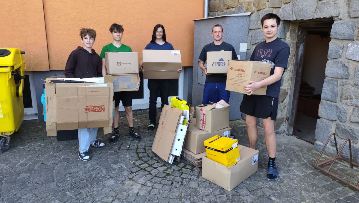 Sběrová akce přinesla skvělý výsledek