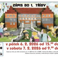 Zveme Vás k zápisu do prvních tříd